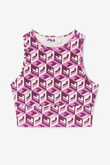 Women Tops &amp; T-Shirts | FILA Emmaline Tank 561 BATON ROUGE / POTPOURRI / GRAPE WINE