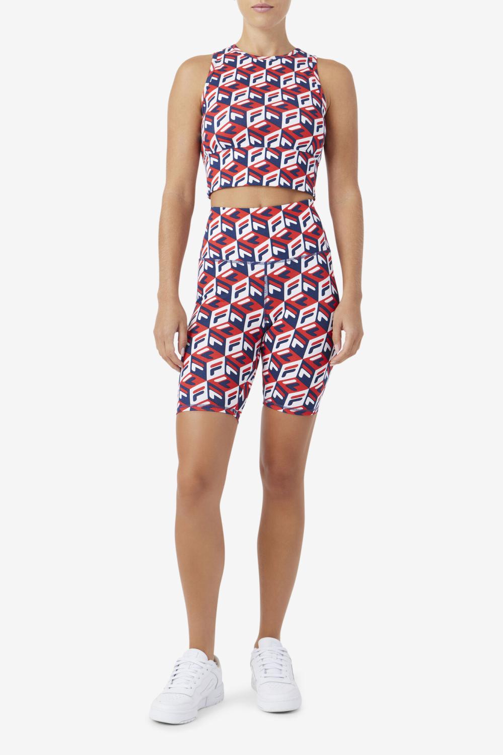 Women Tops &amp; T-Shirts | FILA Emmaline Tank 622 FILA RED / FILA NAVY / WHITE