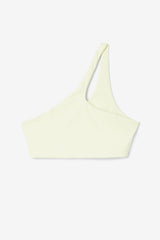 Women Tops &amp; T-Shirts | FILA Kady Asymmetric Bra Top 742 TENDER YELLOW