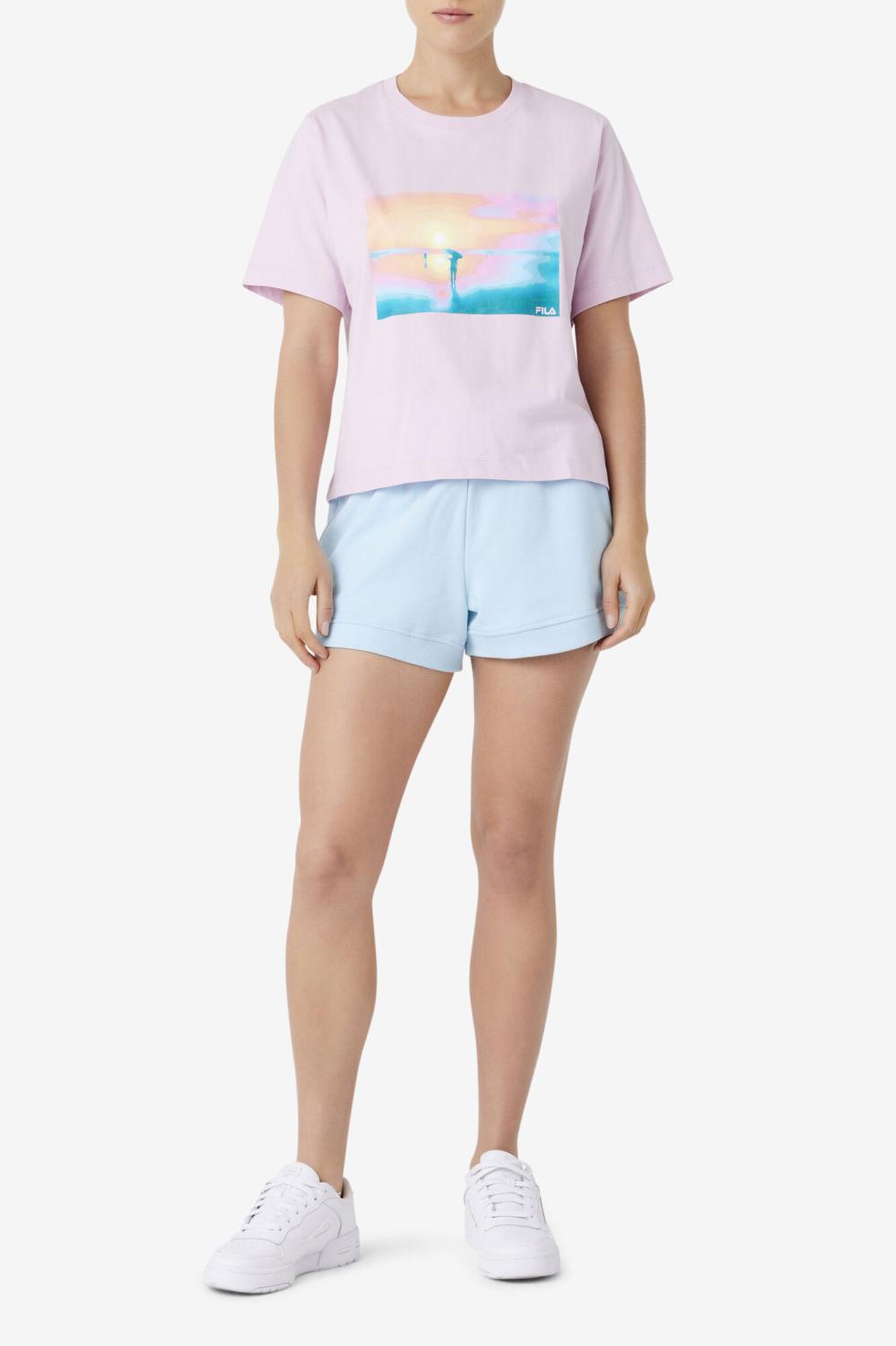 Women Tops &amp; T-Shirts | FILA Kenzie Tee 532 WINSOM ORCHID